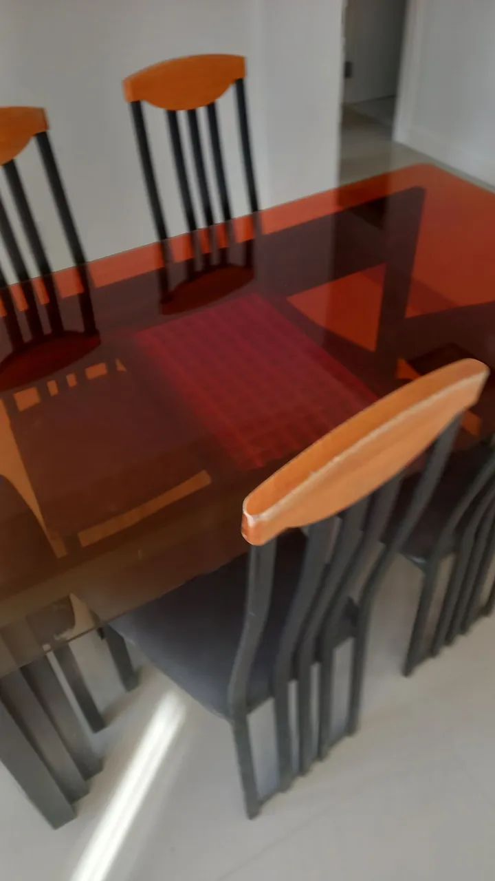 Mesa com 6 cadeiras - Foto 4
