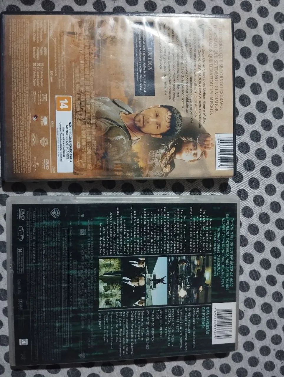 Dvds Matrix e gladiador  - Foto 2