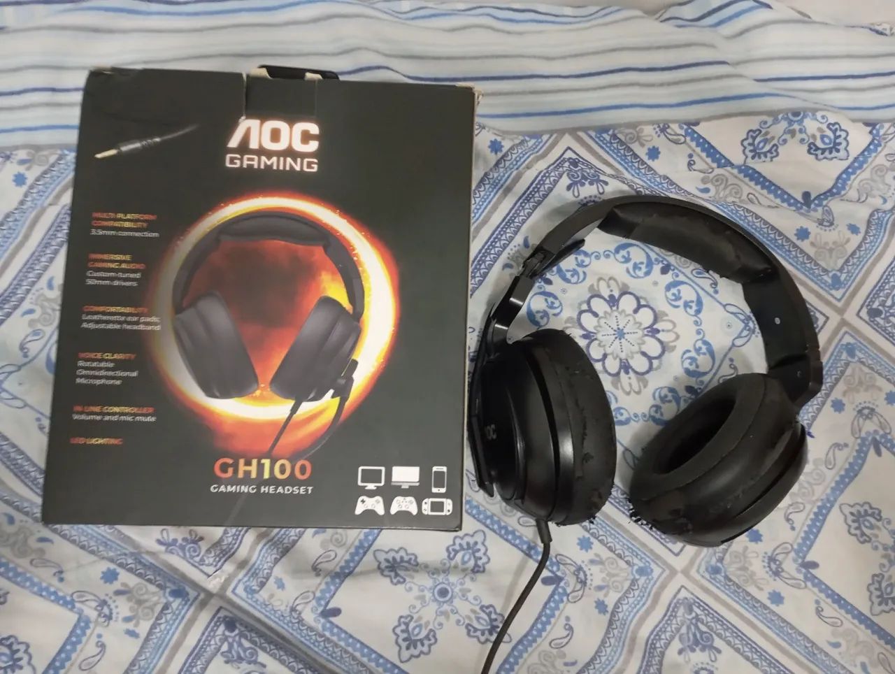 Headset com fio (gh100)451035716430090240