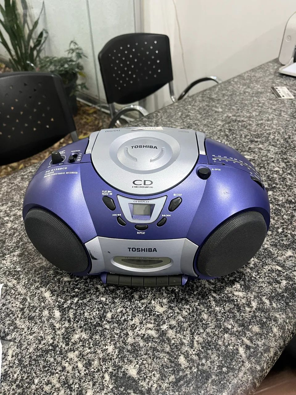 Cd com rádio Toshiba