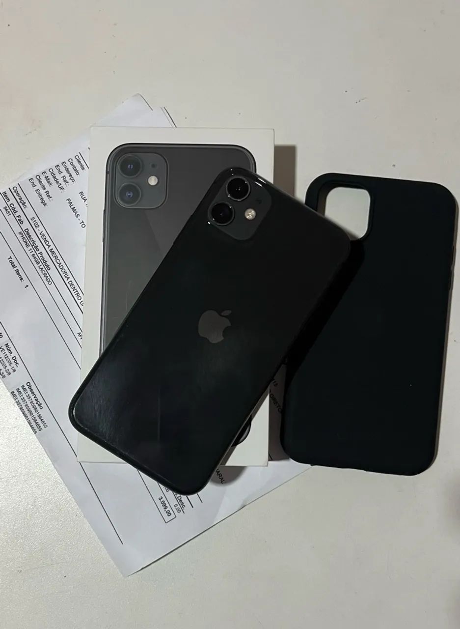 iPhone 11 64gb-Nota fiscal/Unico dono