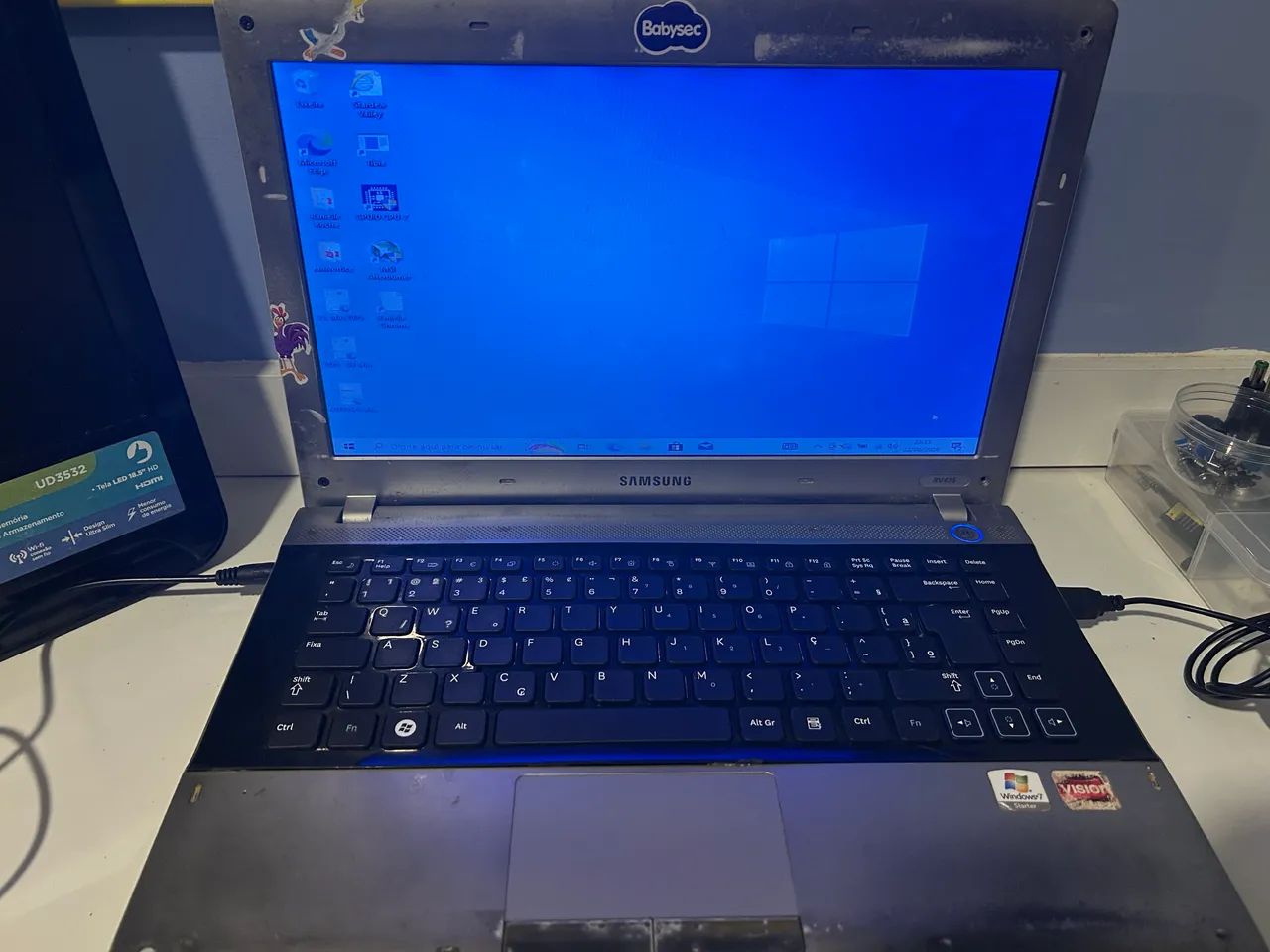 Samsung RV415 funcionando verificar detalhes - Foto 3