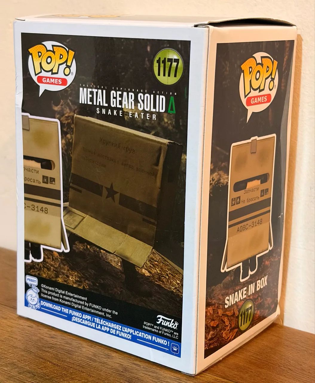 Funko Pop Snake in Box #1177 Metal Gear Solid Delta - Foto 3
