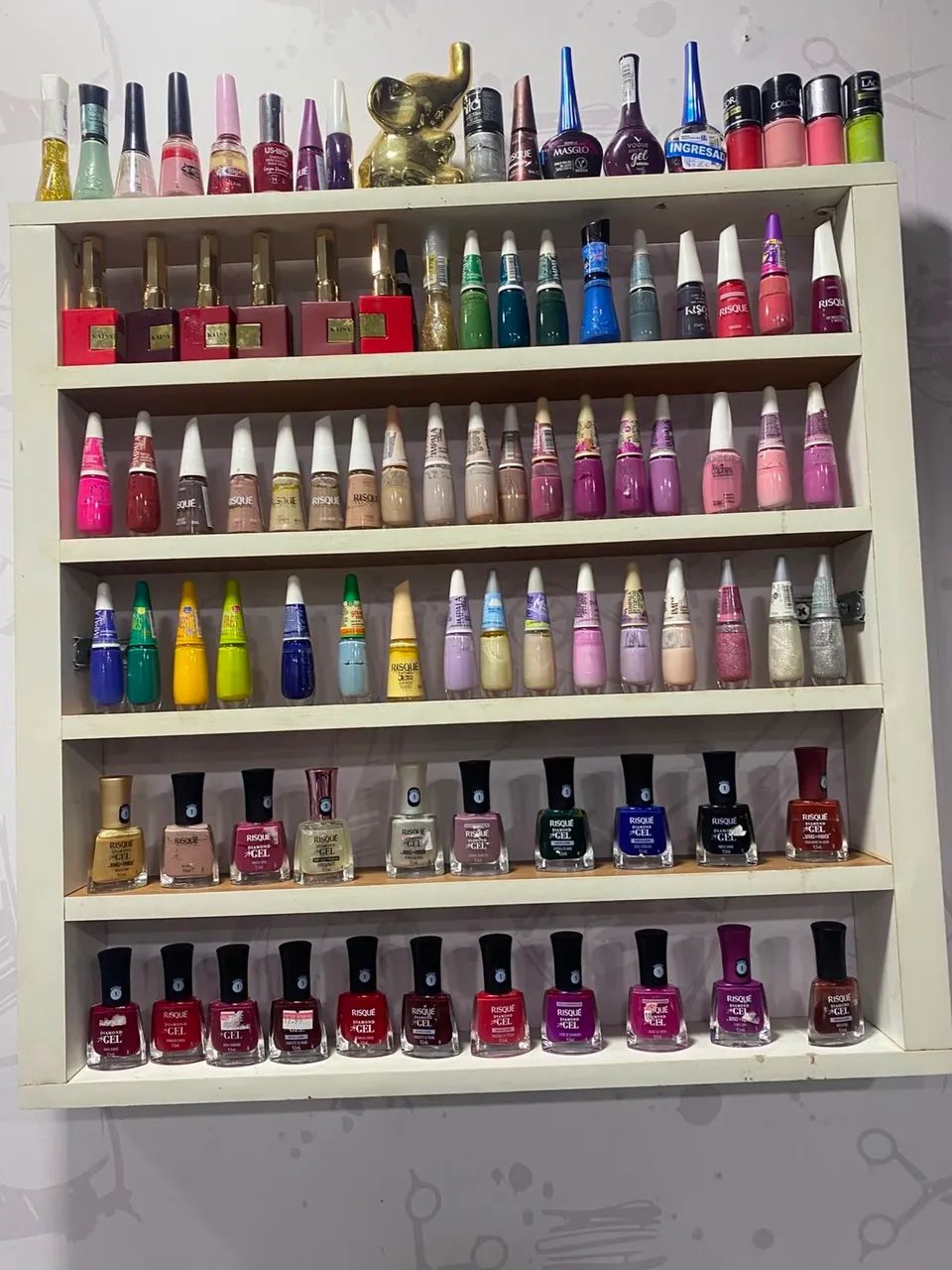 Expositor de esmaltes parede - Foto 2