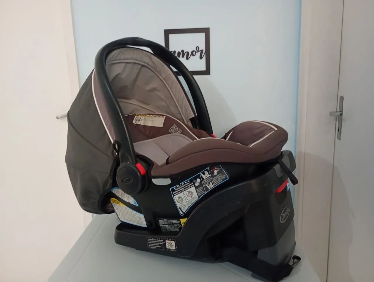 Vendo Bebê Conforto Carro !!!! - Foto 4