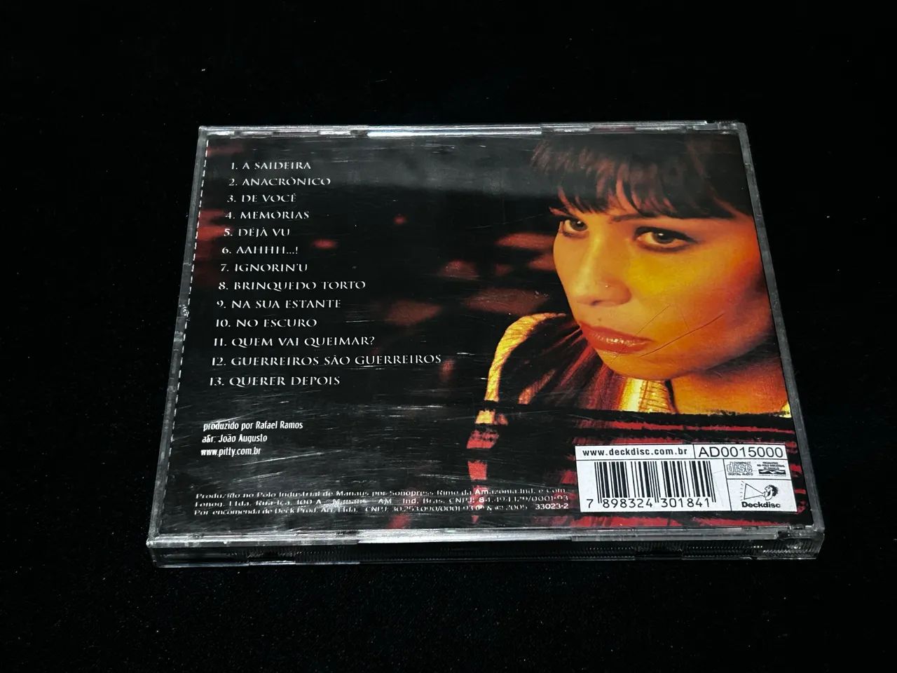 CD Pitty - Anacrônico (2005) Edição Deckdisc Tiragem AD - Foto 3