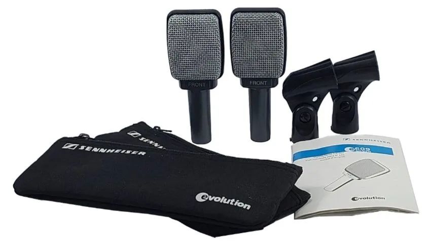 Sennheiser e609 e906 （まとめ売り） Par Microfones Sennheiser E609 Silver, Super Cardioide Vintage