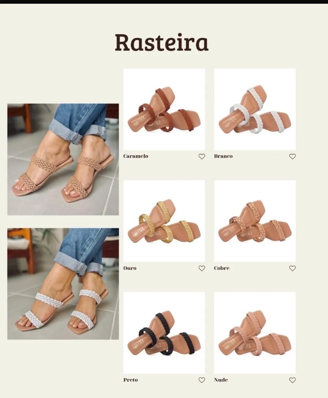 Rasteiras  - Foto 2