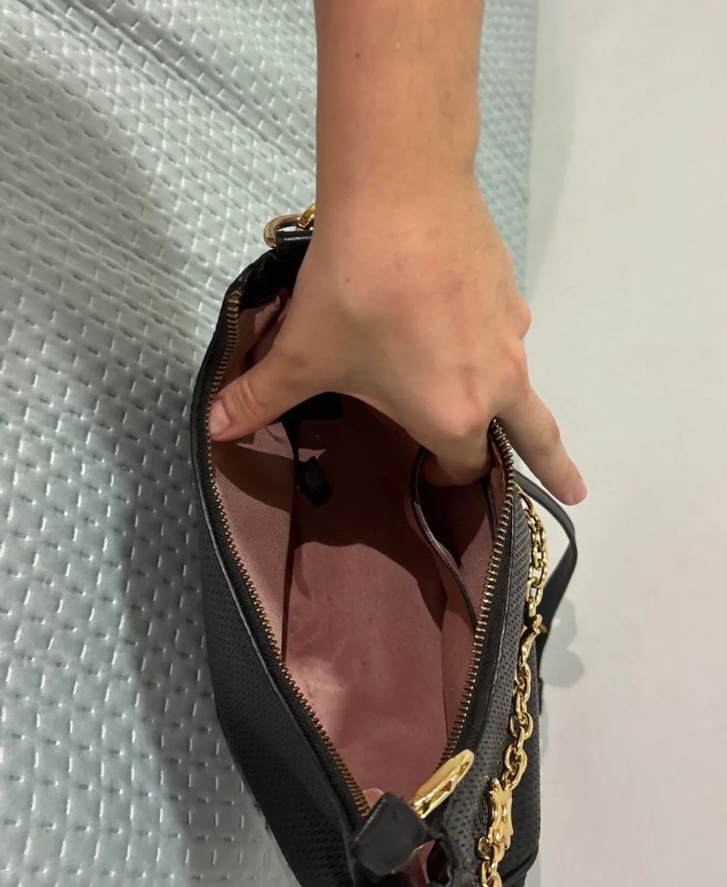 Bolsa preta Luz da Lua - usada poucas vezes - Foto 3