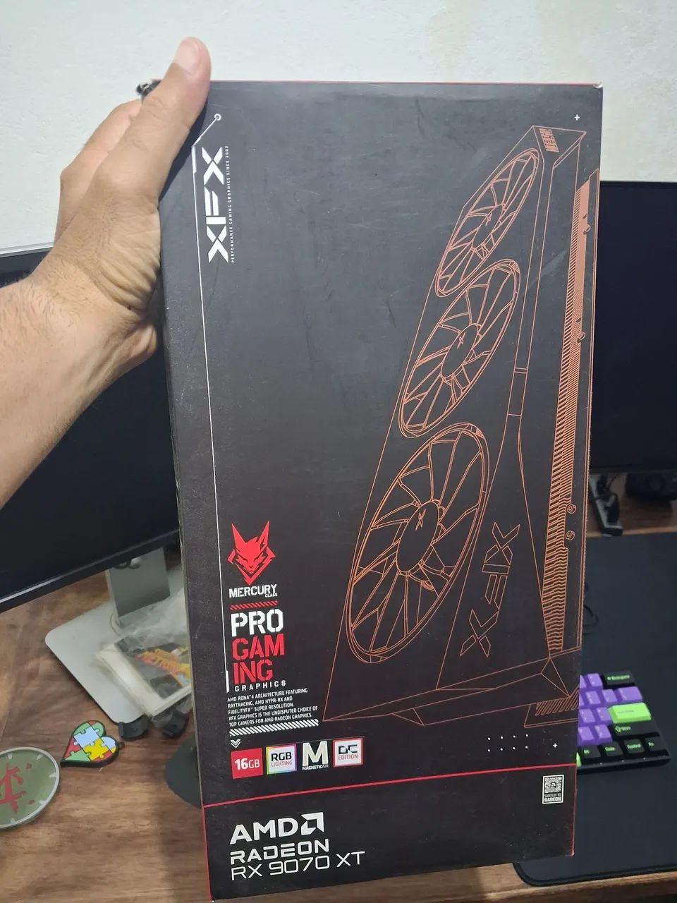RX 9070 XT 16gb XFX - Foto 3