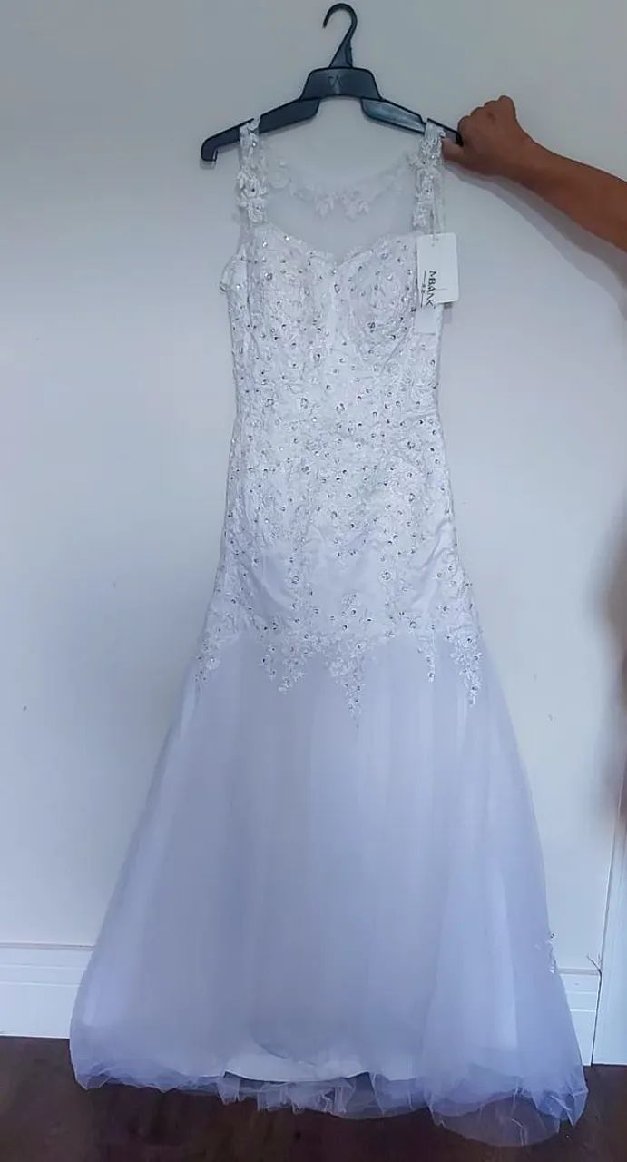 VESTIDO DE NOIVA NUNCA USADO  - Foto 3