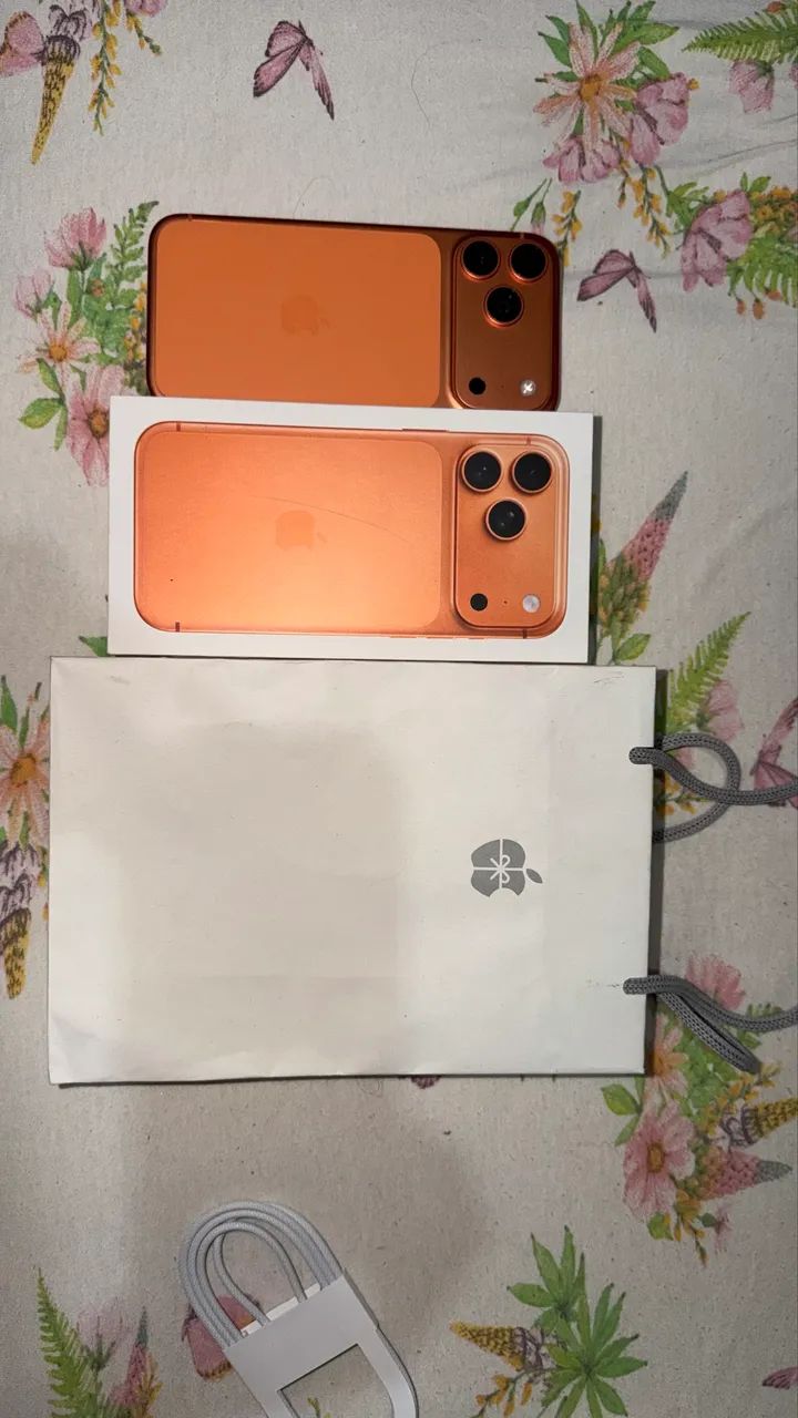 iPhone 17 Pro Max 512GB Laranja | 98% Bateria | Garantia Apple - Foto 4