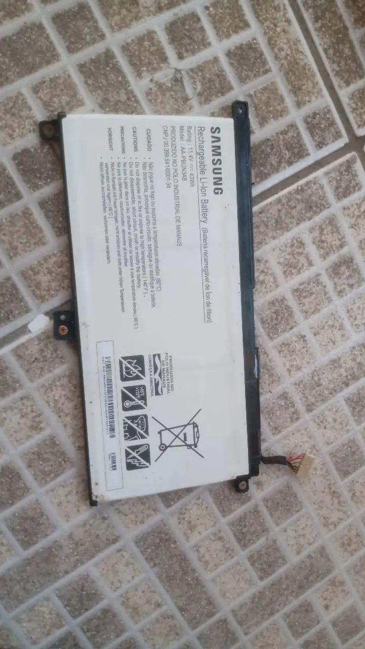 Bateria Samsung notebook 
