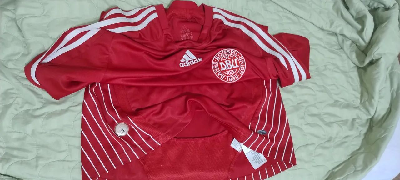 Camisa Seleção da Dinamarca - Adidas - 2008 - Foto 4