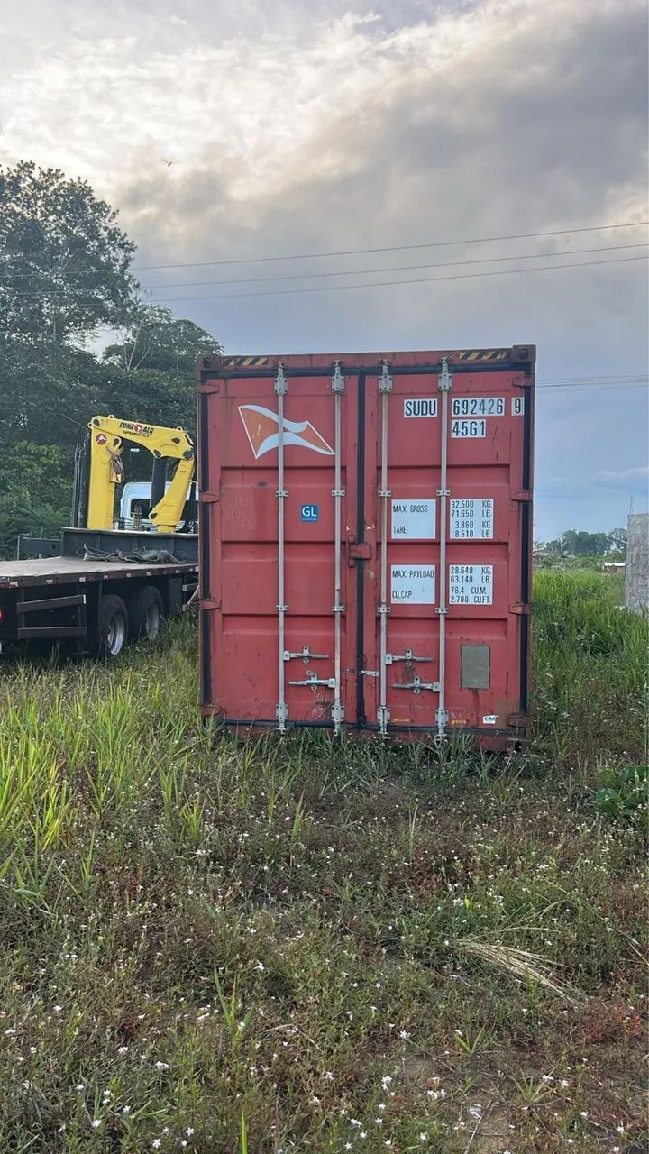 Venda / Container de 40 pés com munck incluso  - Foto 4