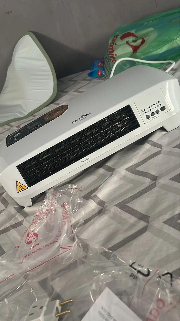 Aquecedor e ventilador 2 em 1 - Foto 3
