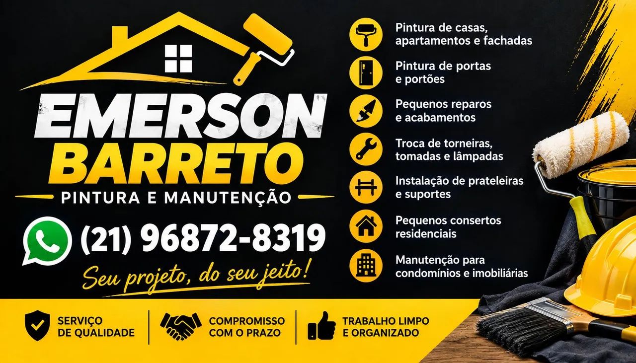 PINTURA E REFORMAS EM GERAL ?