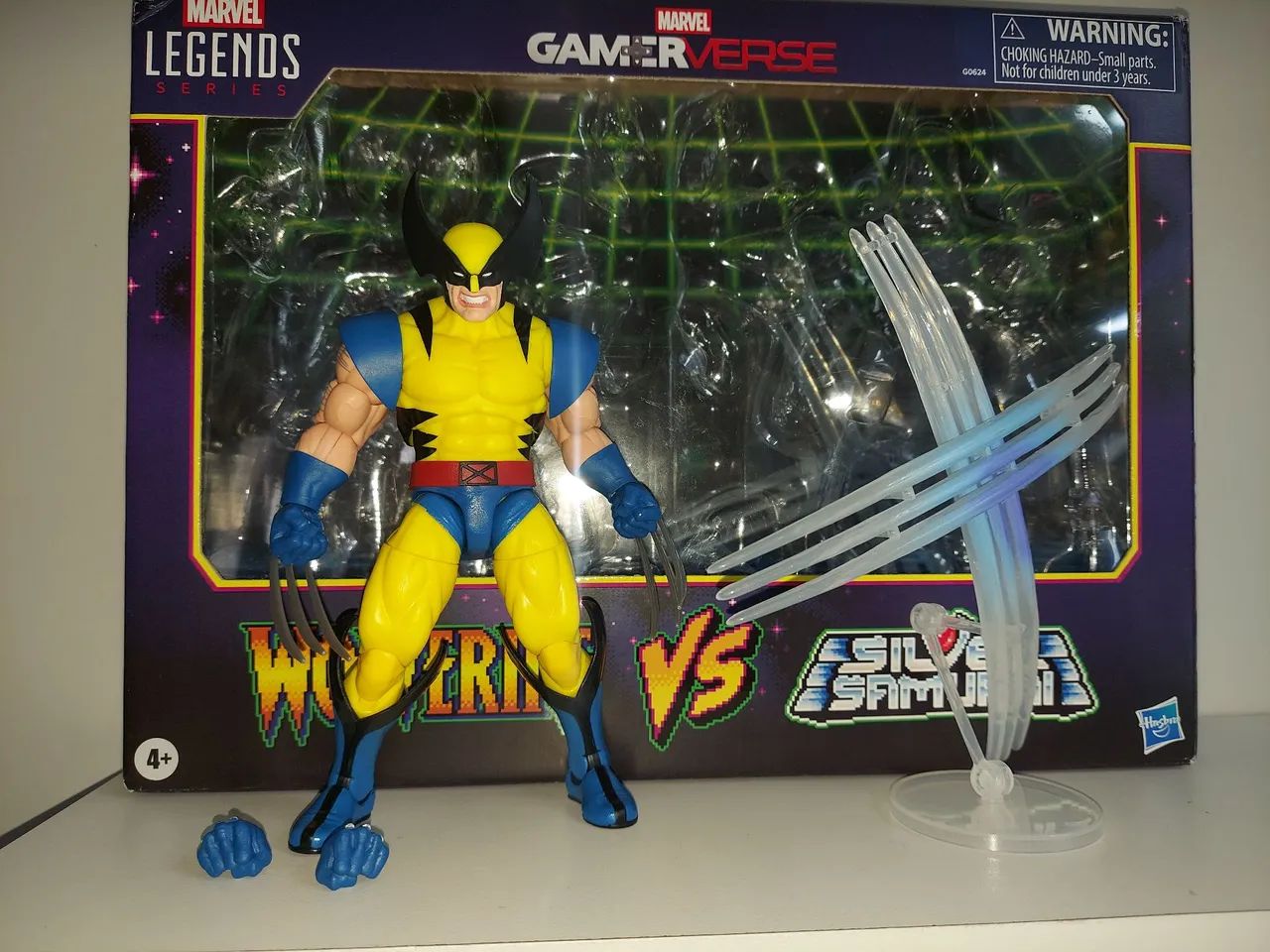 Wolverine Marvel legends Gameverse pack silver samurai