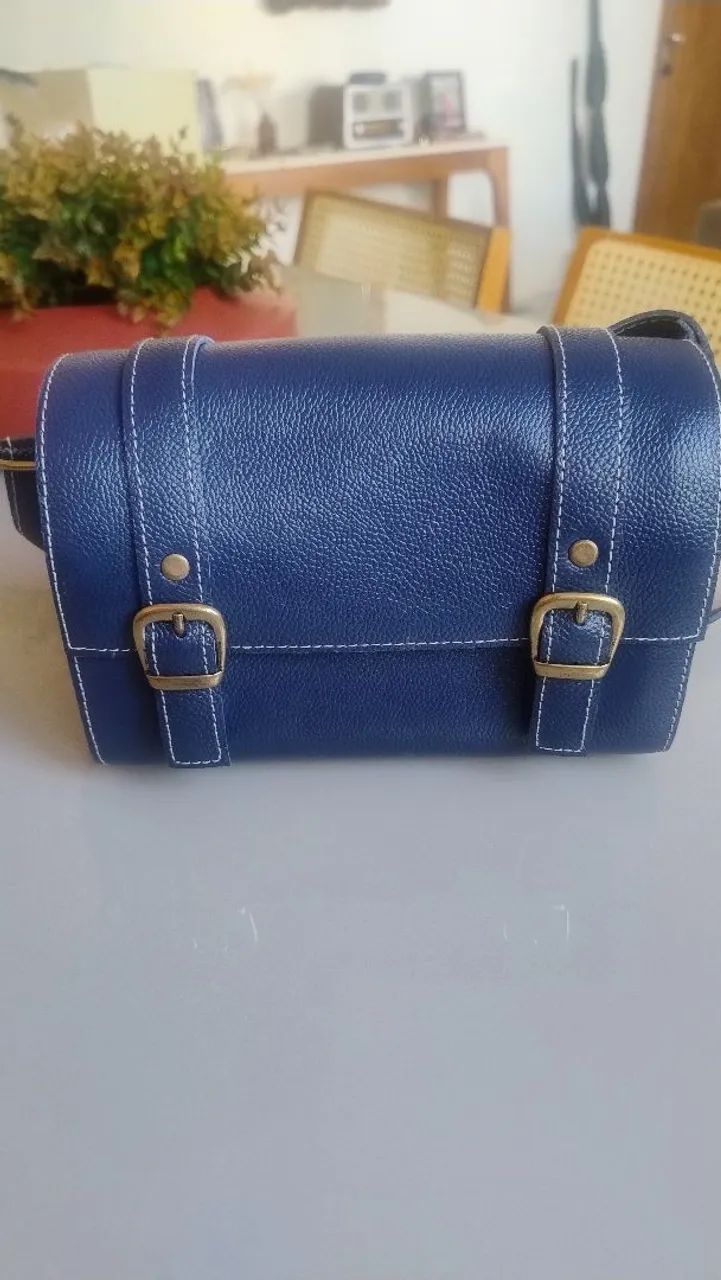 Bolsa POCKET em Couro e Madeira do Estúdio MATULÃO  - Foto 3