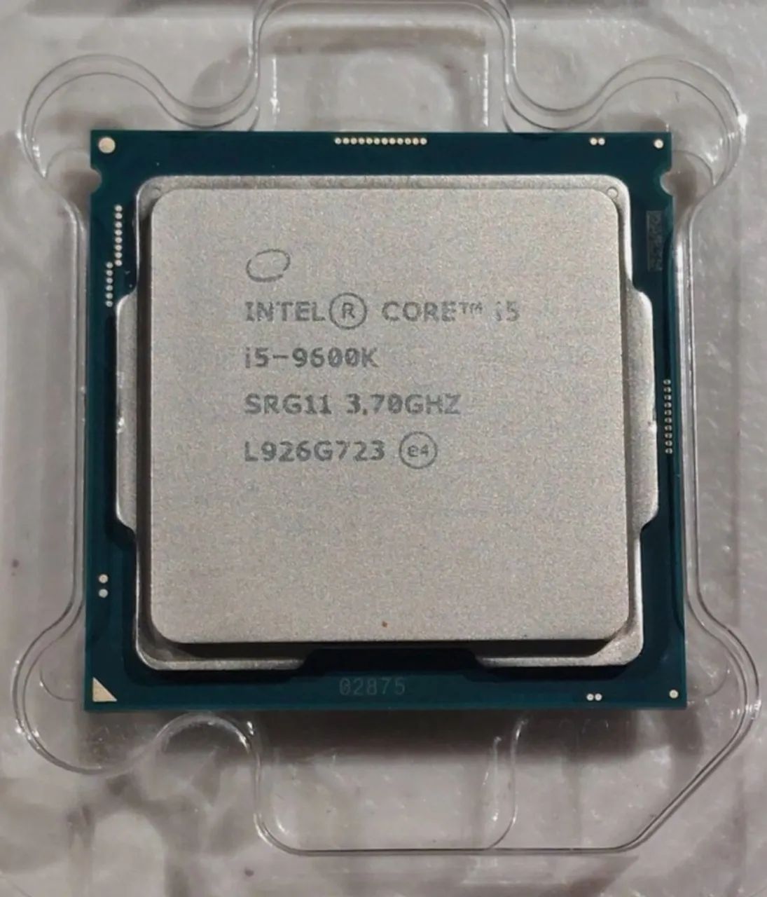 Vendo processador Intel I5 9600k 3.7ghz - Foto 2