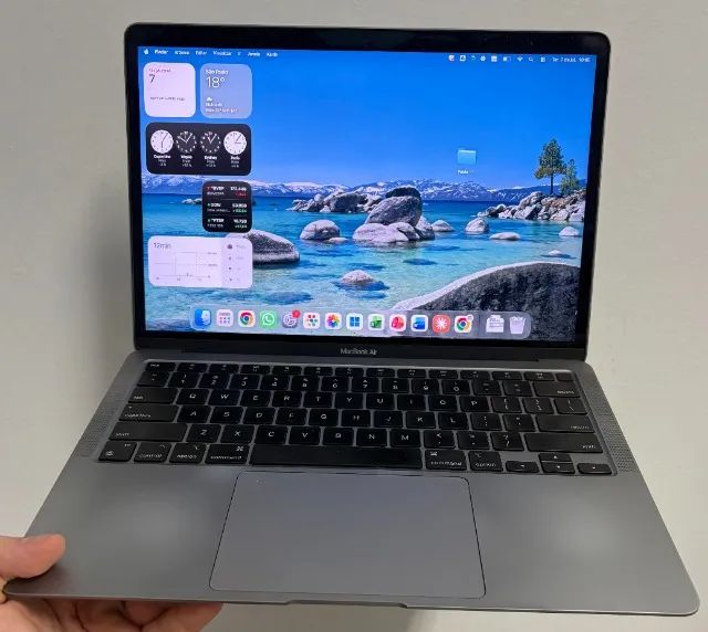 Apple Macbook Air M1 13 8gb E 256gb De Hd - Cinza-espacial (Usado)