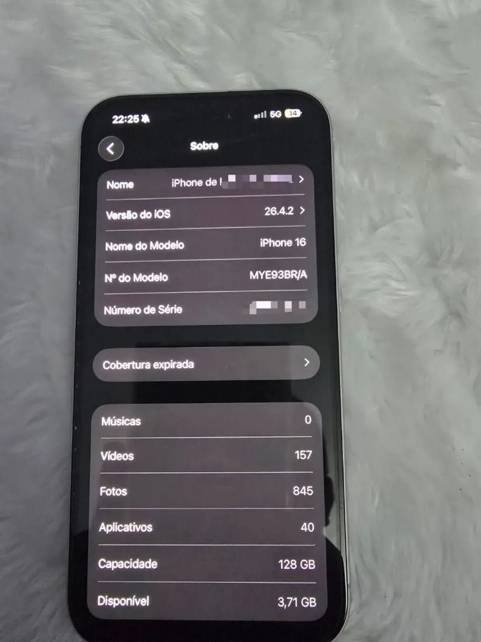 IPHONE 16 128GB SEMINOVO - Foto 5