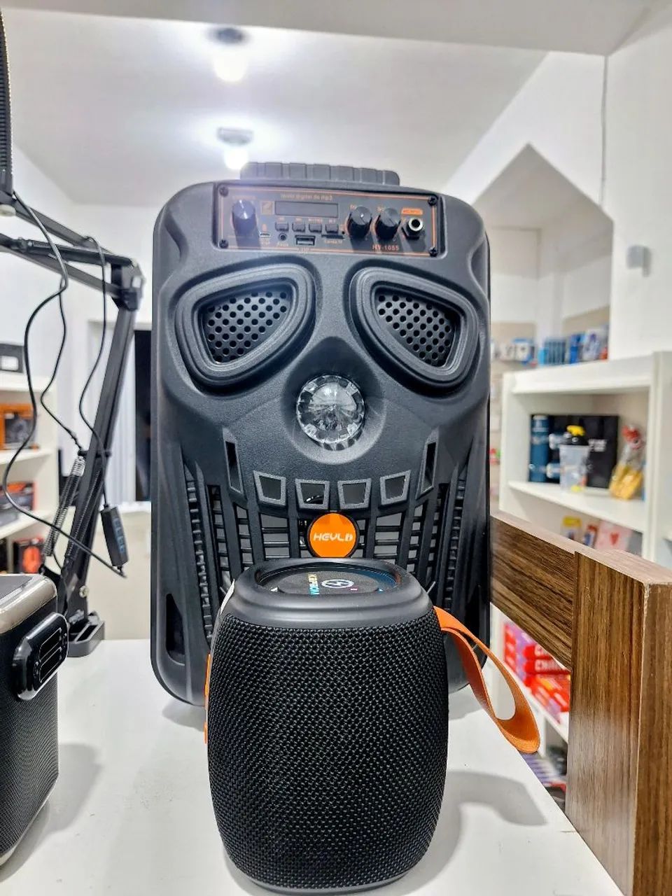 Promoção dia dos pais: Caixa de som NOVA: 2.000 watts PMPO, Som top!! - Foto 2