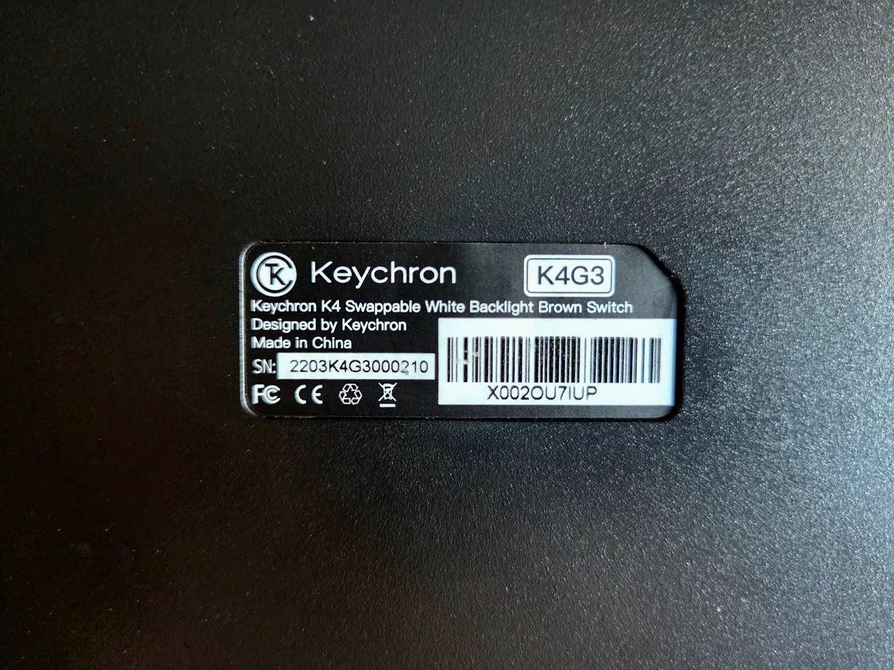 Teclado Keychron K4 Versão 2 Retroiluminado luz branca - Foto 5