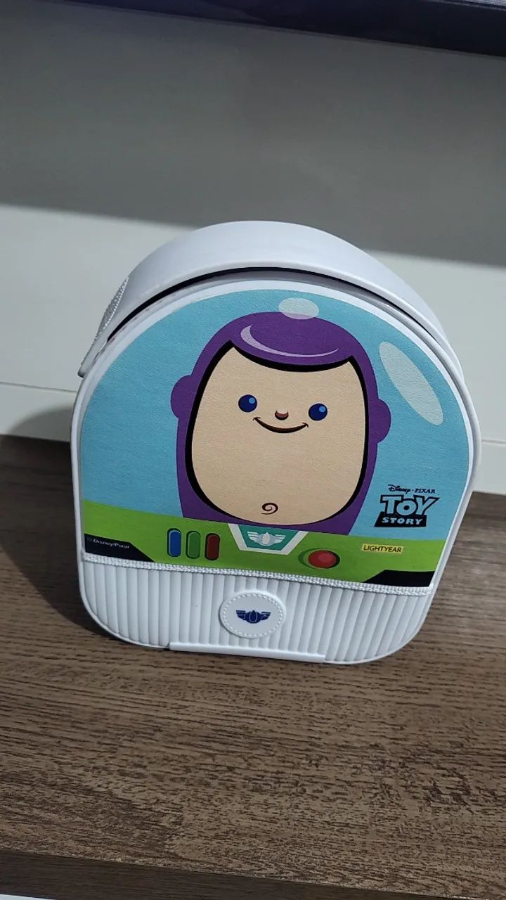 Sandália Grendene azul n°19 Buzz Lightyear com mochila  - Foto 6