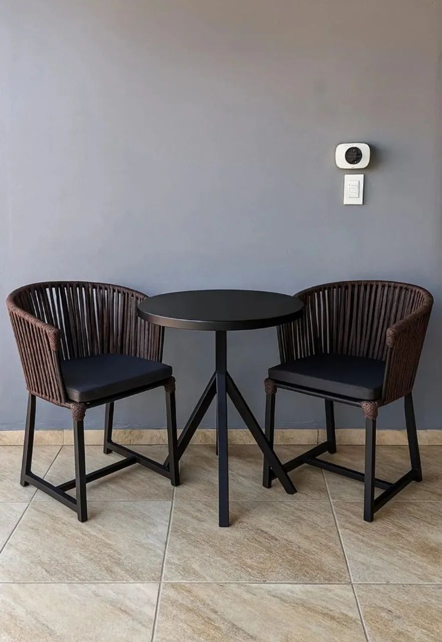 Conjunto de cadeiras pra varanda e área externa  - Foto 3