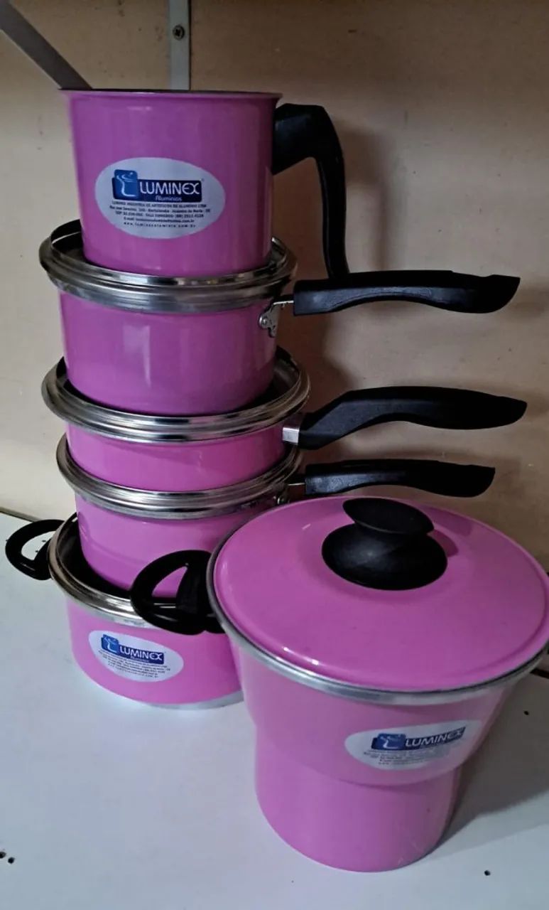KIT DE PANELAS COM 6 PEÇAS. - Foto 2
