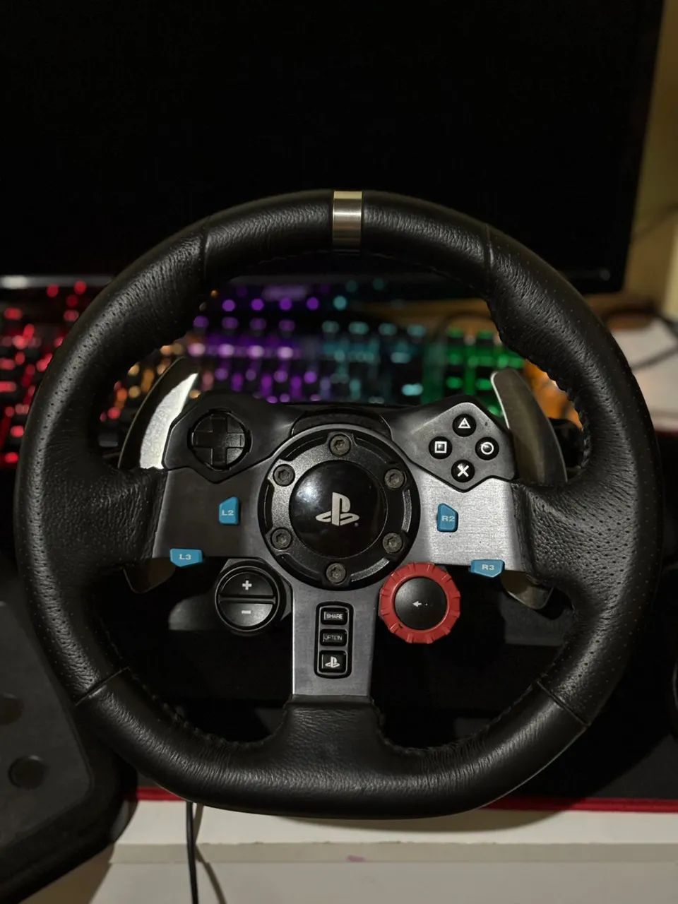 Volante para pc ou vídeogame g29 - Foto 2