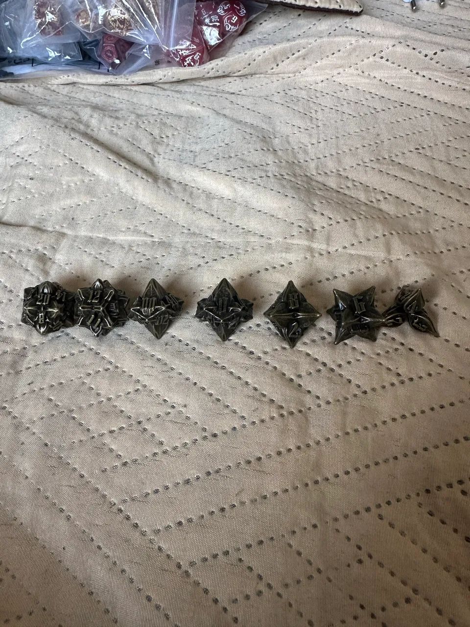 Conjunto de dados RPG de metal - Foto 2