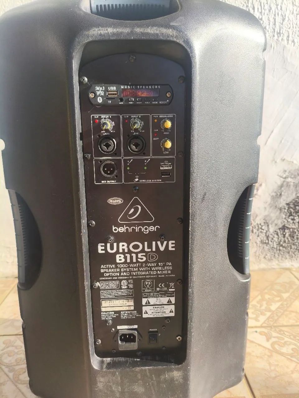 Caixas de som behringer b115d Ativa Passiva - Foto 5