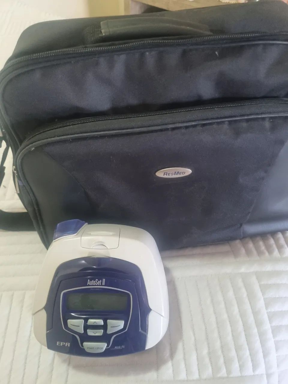 Cpap na caixa utilizado so 1 vez  . Vem com manual para programacao!! - Foto 2