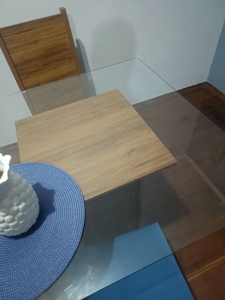 MESA DE VIDRO QUADRADA - Foto 3