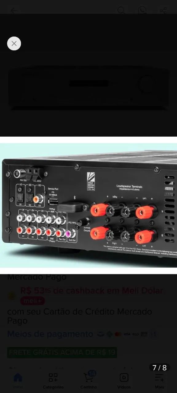 RECEIVER CAMBRIDGE AXR100 - Foto 2