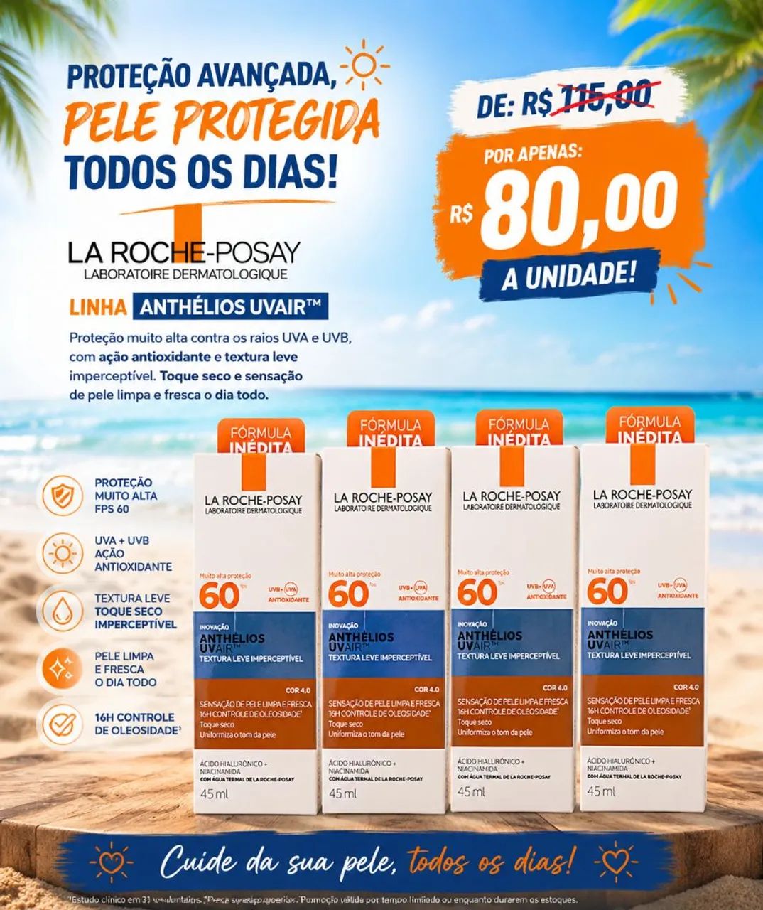 Protetor solar La roche-posay  oferta!!
