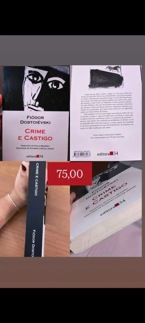 Crime e Castigo Editora 34 