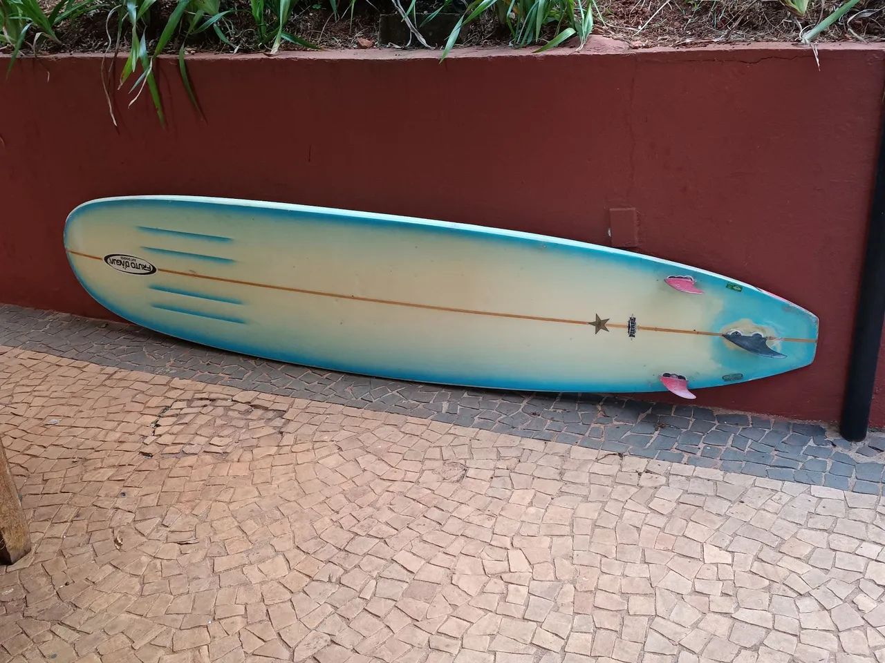 Longboard 9'2"  - Prancha de surf com capa. - Foto 4