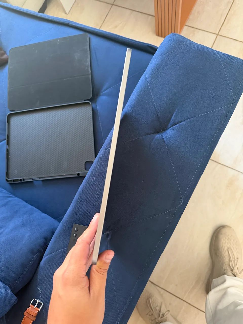 Apple iPad Pro 12,9? M2 ? IMPECÁVEL | 100% BATERIA | CAPA DE COURO - Foto 3