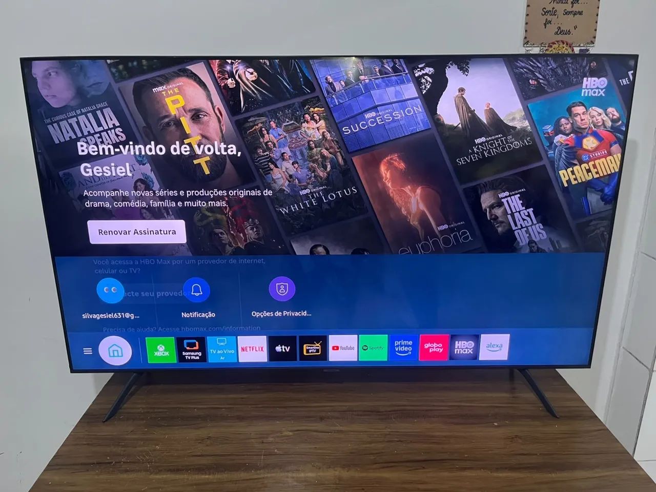 Tv Smart 4k 65 polegadas Samsungxbox integrado com garantia 