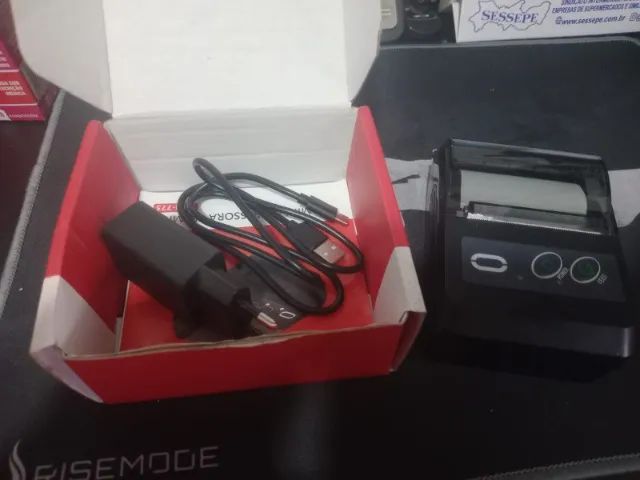 Mini Impressora Termica TOMATE MTI-773 - R$ 150,00 - Foto 2