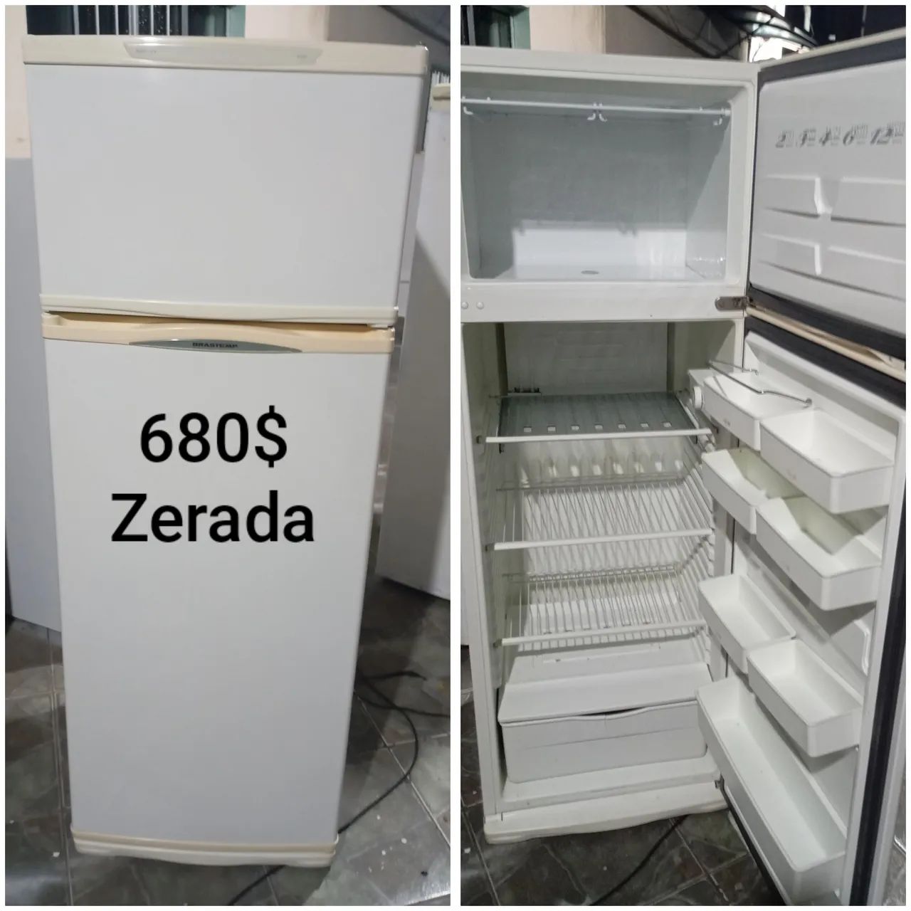 Geladeira novinha duplex Entrego 