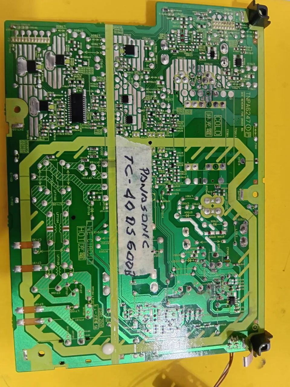 Placa da fonte tv panasonic TC 40D5600B