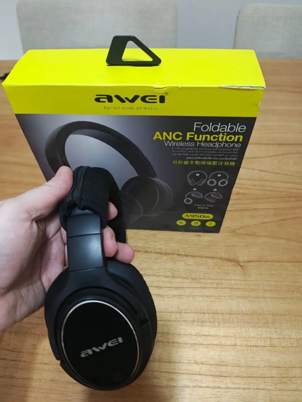 Headset Awei a920BL - Foto 2