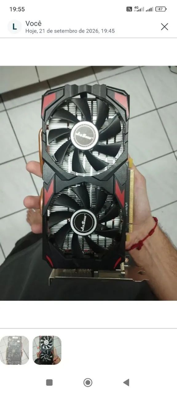 Pla de vídeo RX 580