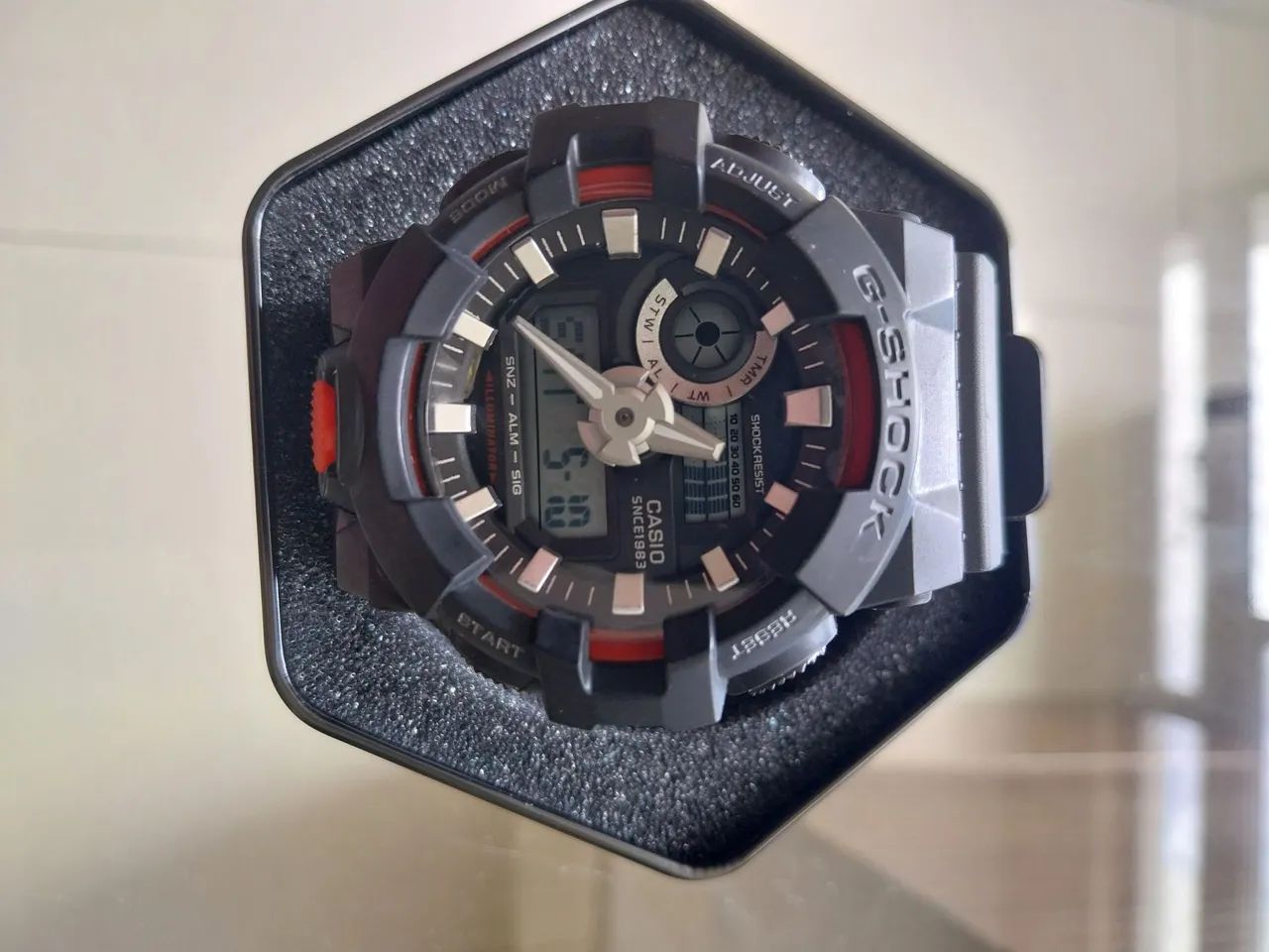 Relógio casio ga 700 1adr original novo com caixa certificado e etiqueta.  - Foto 3