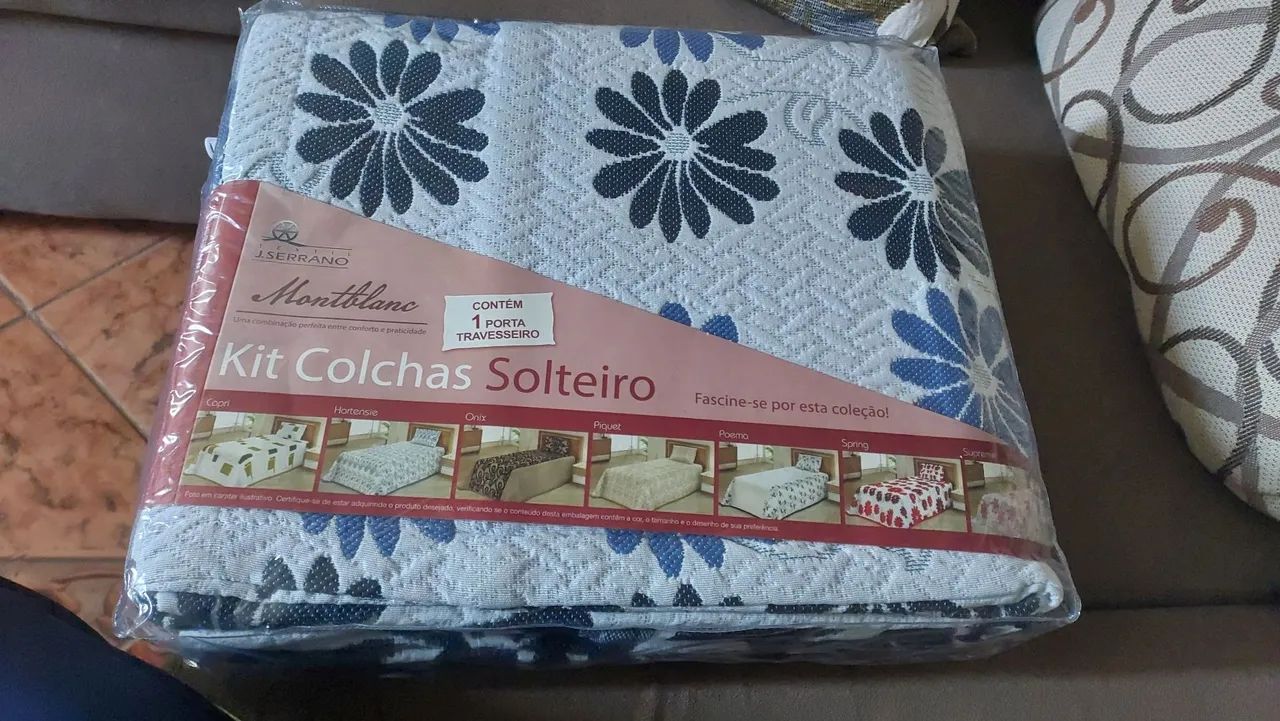 Colcha de solteiro 