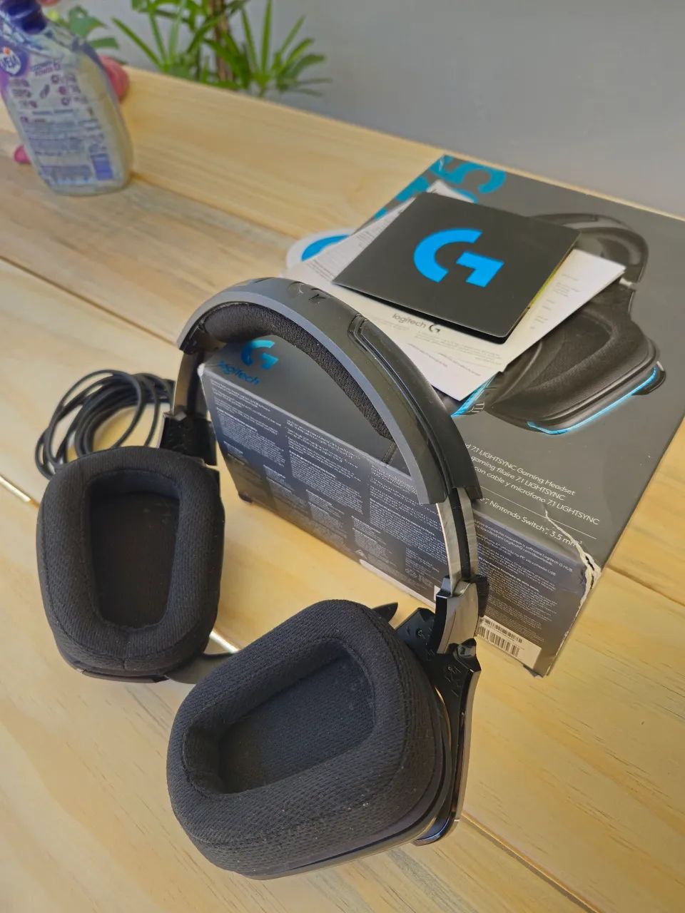 Headset Logitech G635 RGB 7.1 - Foto 4